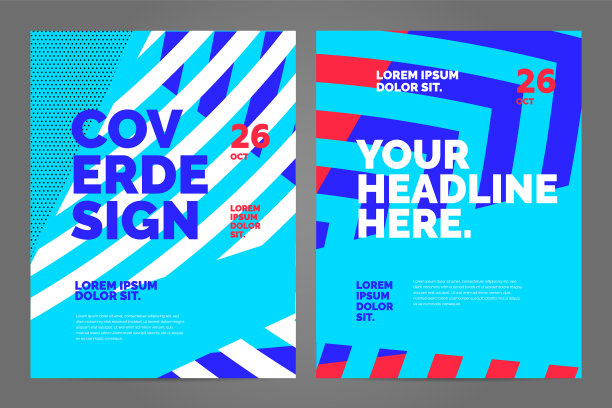 布局海报模板设计的体育活动图片下载