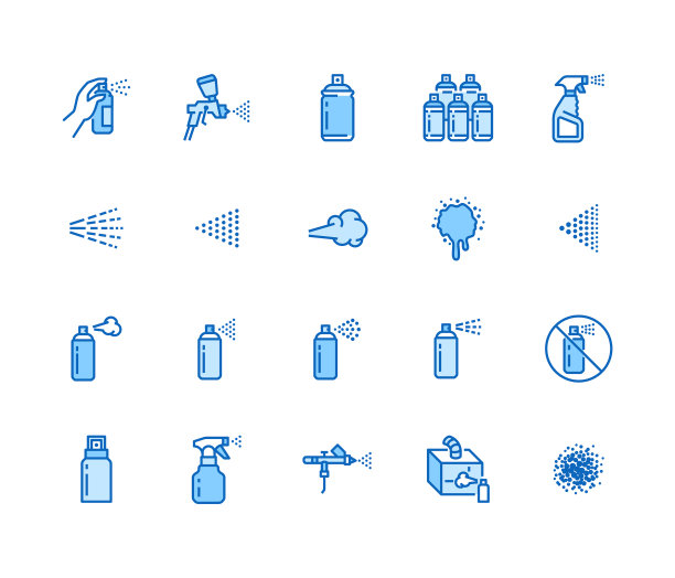 喷雾器可以用平线图标设置手用喷雾器图片下载