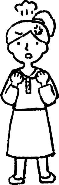 黑白女人的脸和姿势2图片下载