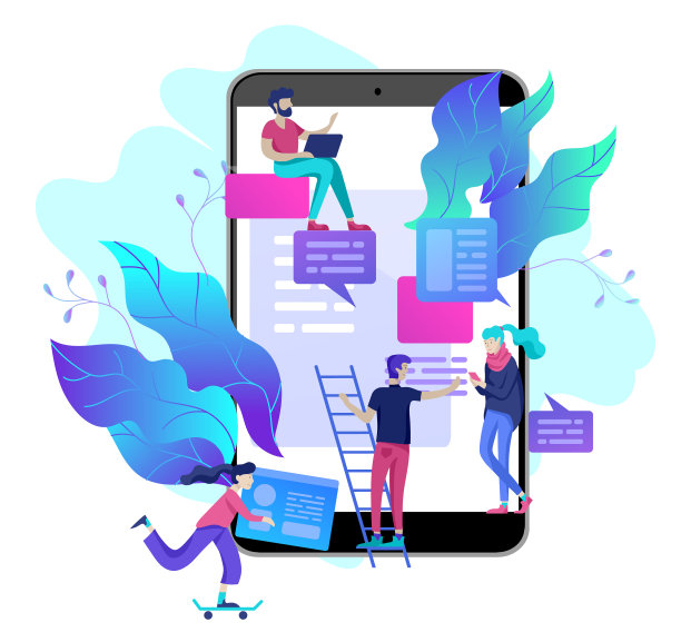 观念教育人们上网学习图片下载