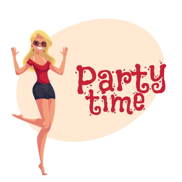 年轻的赤脚女人戴着太阳眼镜跳舞图片下载