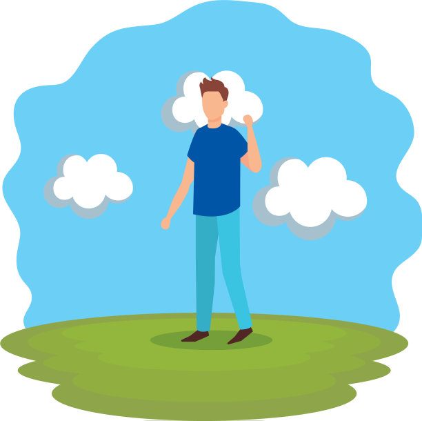 营地里的年轻人图片下载