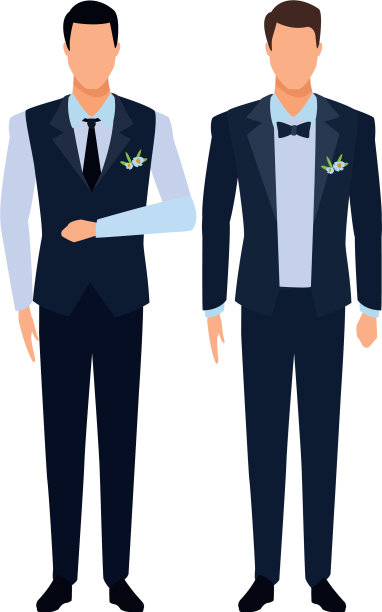 穿着燕尾服图片下载