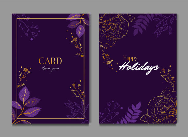 简单的深紫色花庆典婚礼图片下载