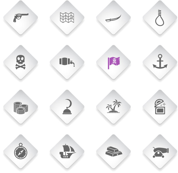 海盗图标设置图片下载