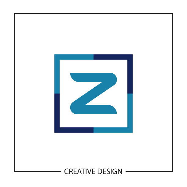 首字母z标志模板设计图片下载