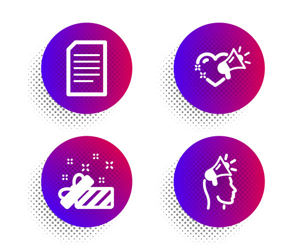 爱的消息文件和目前的图标集图片下载