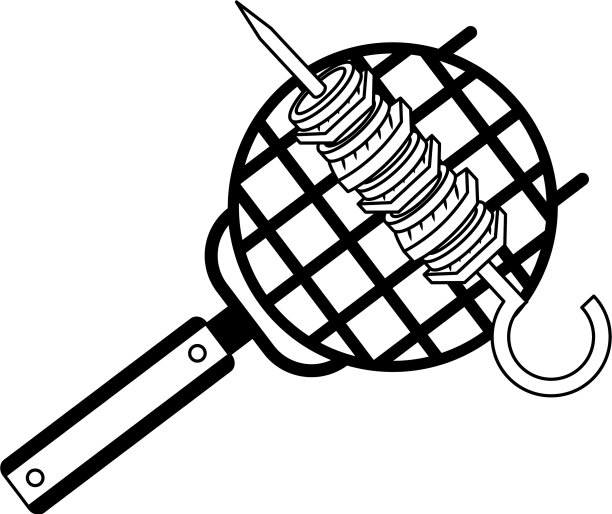 烤肉串用于烧烤食物图片下载