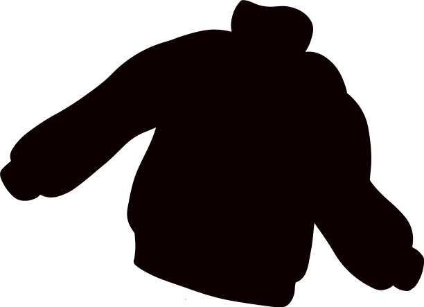 剪影毛衣毛衣休闲服装纺织品图片下载
