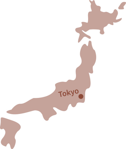 日本地图平在白色图片下载