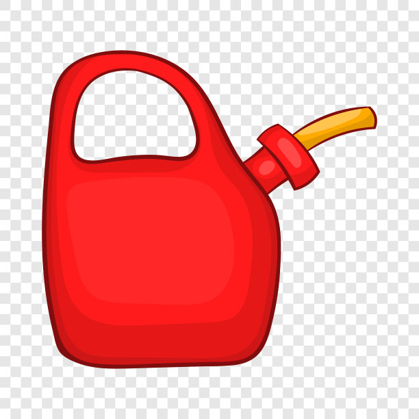 红色油图标卡通风格图片下载