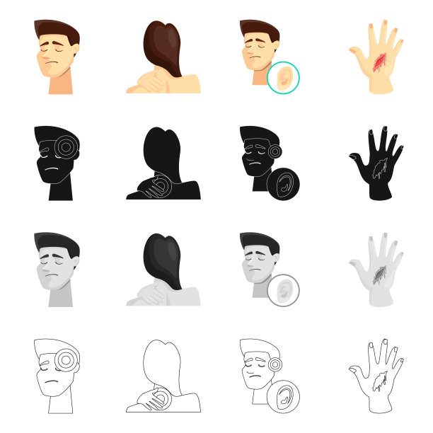 医院设计及符号渲染图片下载