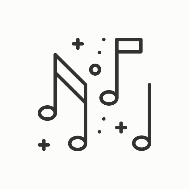 音乐笔记图标迪斯科舞蹈夜生活俱乐部图片下载