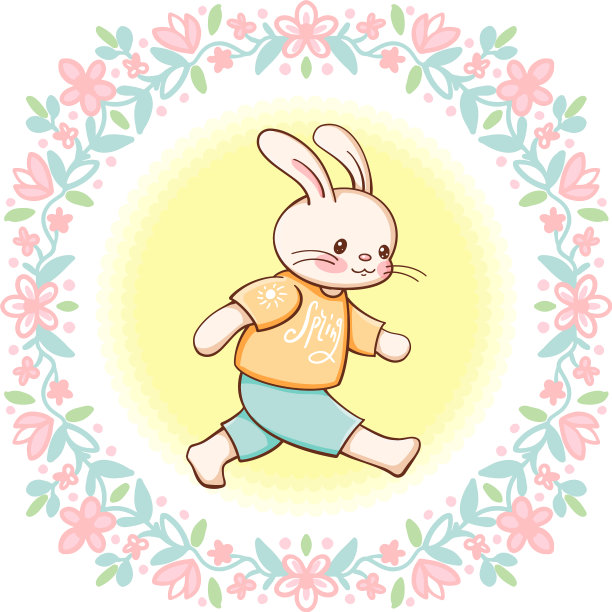 有趣的卡通兔子图片下载