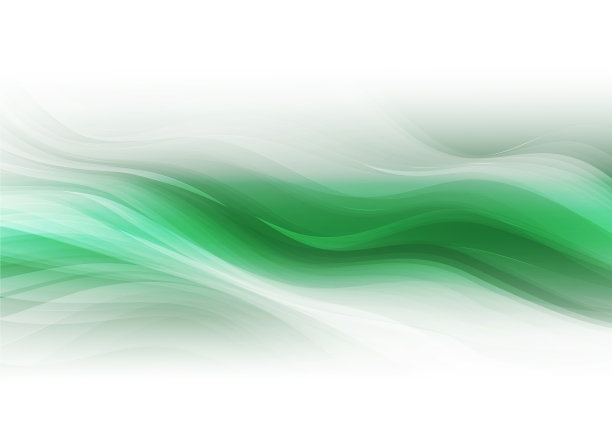 绿色背景上的抽象形状图片下载