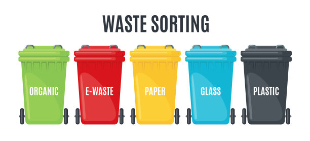 设置垃圾桶的独立垃圾图标图片下载