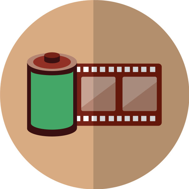 卷磁带录音孤立图标图片下载