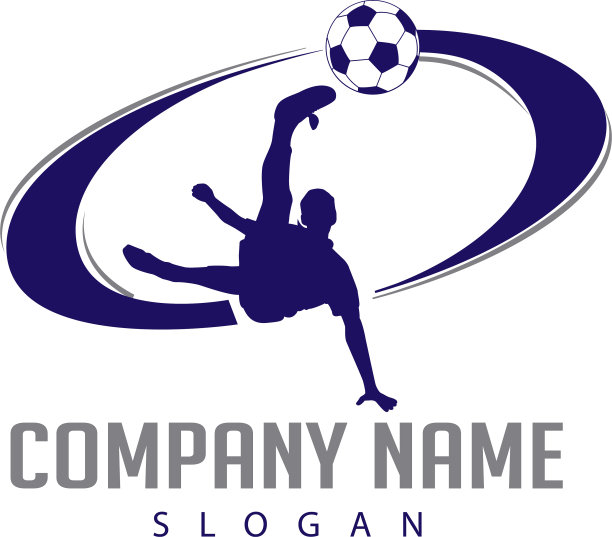 足球运动员的标志图片下载
