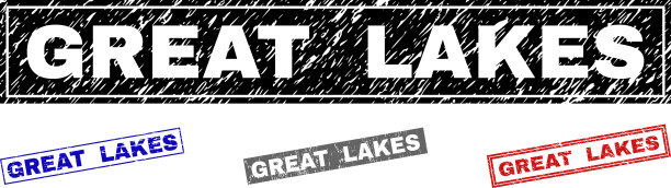 格朗格大湖刻划的矩形邮票图片下载