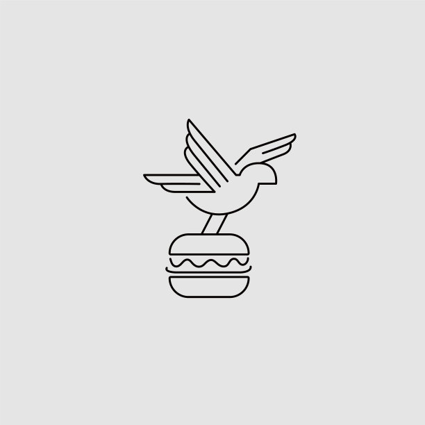 食品在线配送的图标和标志图片下载