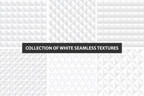 美丽的装饰纹理-白色无缝图片下载