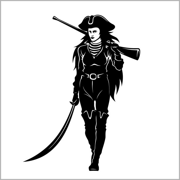 女孩的海盗图片下载