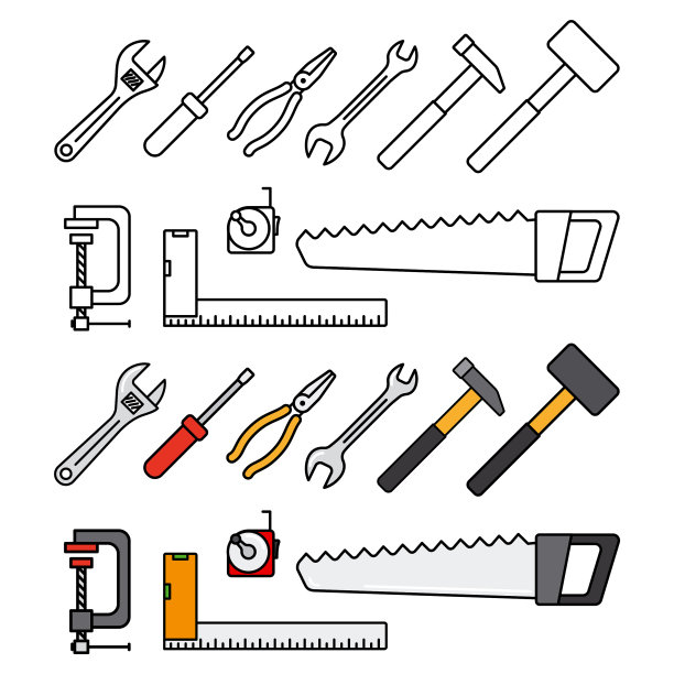 修理和施工工具图片下载