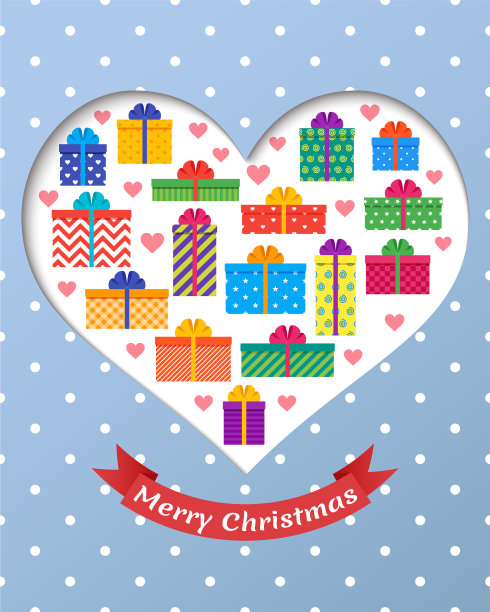 圣诞快乐卡图片下载