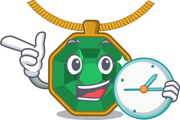 还有卡通盒子里的橄榄石钟表首饰图片下载