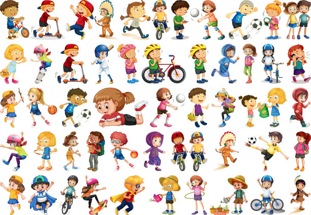 组的孩子性格图片下载