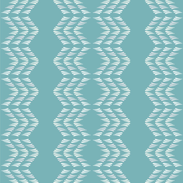 蓝色和白色抽象几何无缝图片下载