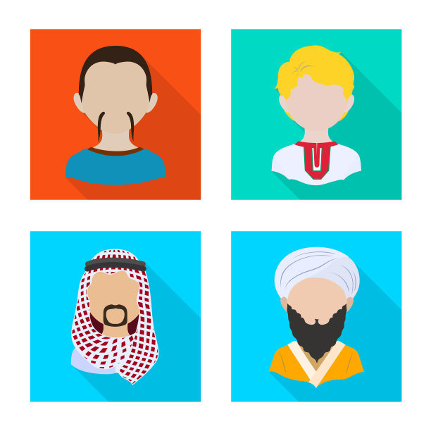 设计国家和种族标志图片下载