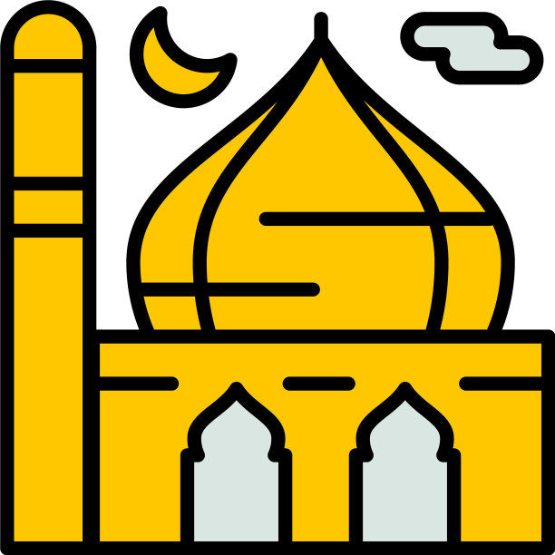 斋月圣像穆斯林伊斯兰祈祷和斋月图片下载