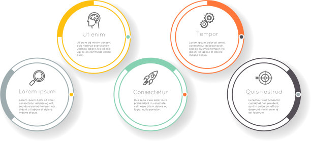 展示业务流程图信息图图片下载