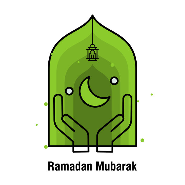 斋月卡里姆概念横幅图片下载