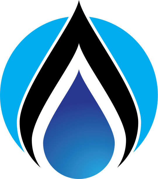 水滴标志模板图片下载