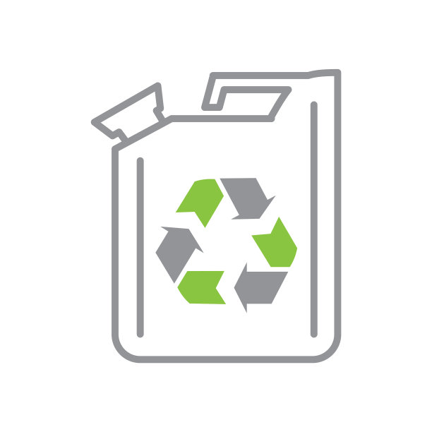 生态燃料图标在白色背景的图形图片下载