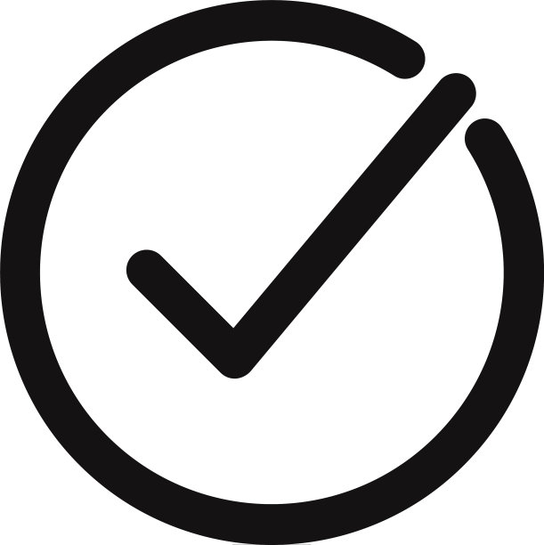 复选标记图标，正确的勾号符号图片下载