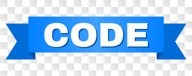 带代码说明的蓝丝带图片下载