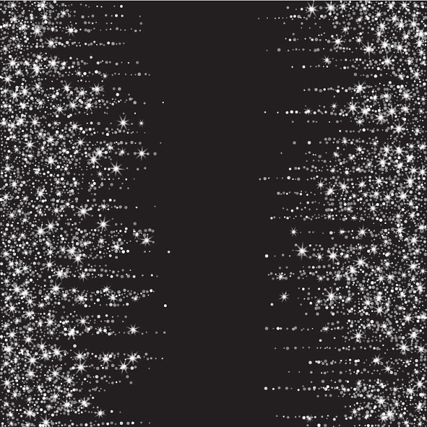 五彩纸屑闪耀着喜庆的金光图片下载