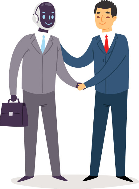 机器人仿人商人未来图片下载