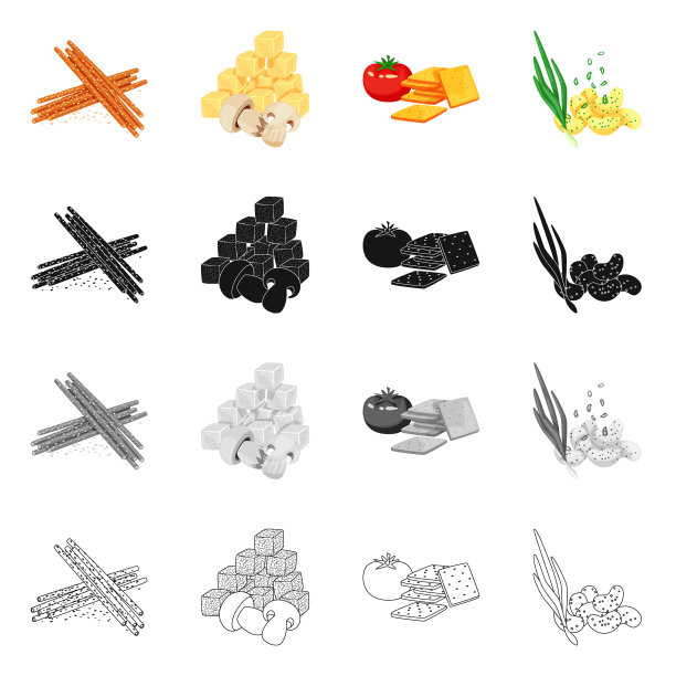 设计的味道和季节的象征图片下载