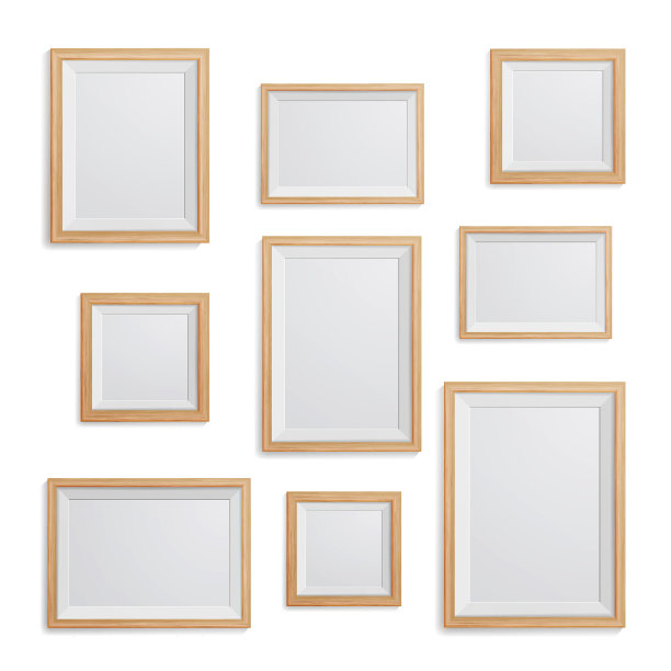 逼真的相框集合图片下载