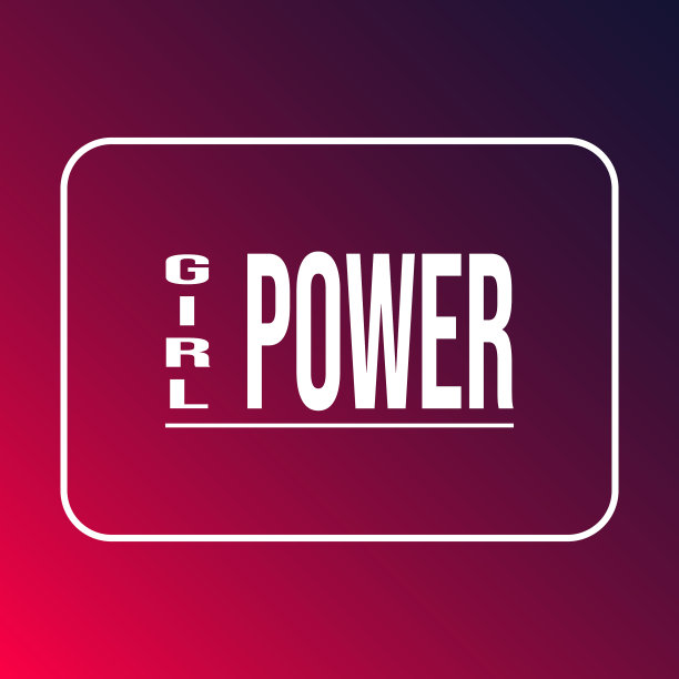 现代背景下的女孩力量生活名言图片下载