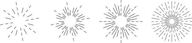 Sunburst图标burst Sunburst设置线性风格图片下载