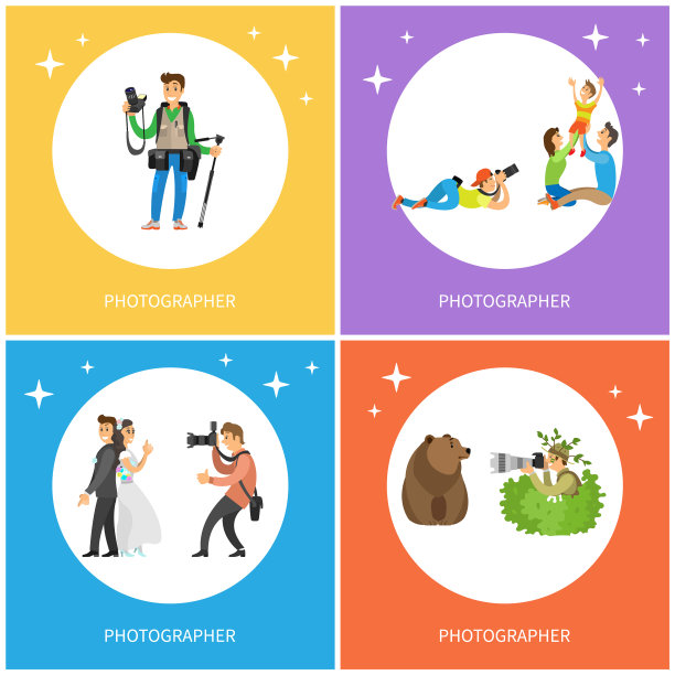 摄影师为新婚夫妇拍照图片下载