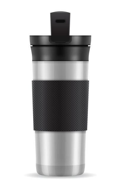 金属银热杯图片下载