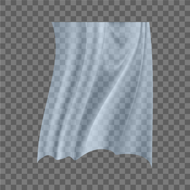 飘扬的白布弯弯曲曲的图标图片下载