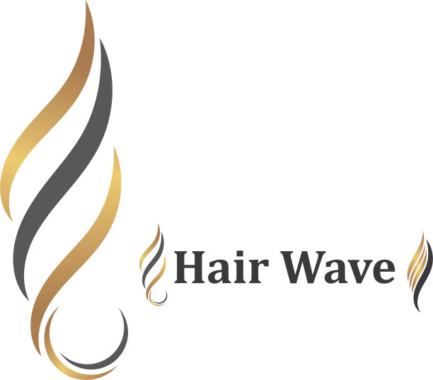 发型波浪图标设计符号发型和图片下载