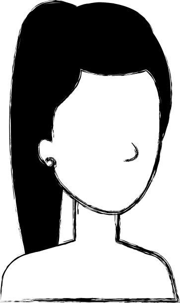 美丽的年轻女子赤膊性格图片下载